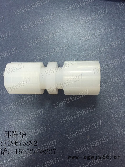 苏州唯伊得pfa接头**，使用寿命长。PFA直通PFA三通图6