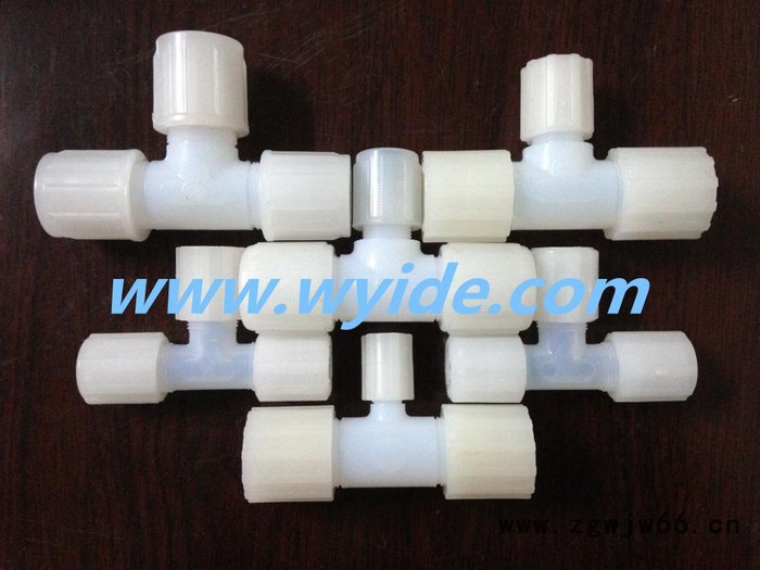 苏州唯伊得pfa接头**，使用寿命长。PFA直通PFA三通图2