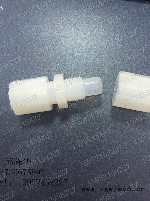 苏州唯伊得pfa接头**，使用寿命长。PFA直通PFA三通图4