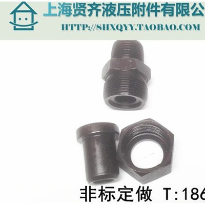 液压接头 油管接头 船用接头 流体接头 焊接锥直通接头 16-ZG1/4