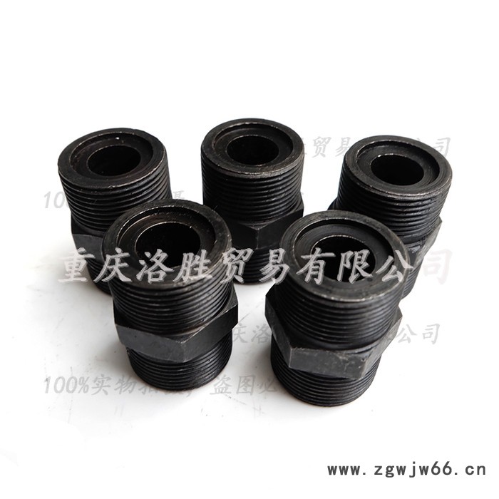 液压焊接式直通管接头 碳钢发黑高压油管接头M27*1.5密封圈接头图3