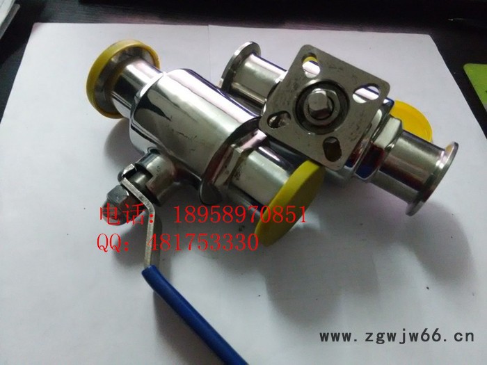 宏源Q81F球阀厂家供应卫生级外螺纹球阀直通三通外螺纹 304/316有现货 可定做 食品级外螺纹 啤酒饮料化妆品等行业图5