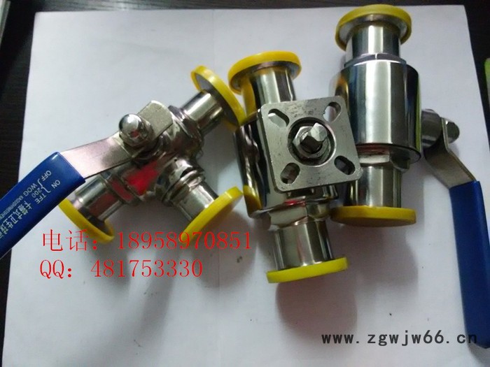 宏源Q81F球阀厂家供应卫生级外螺纹球阀直通三通外螺纹 304/316有现货 可定做 食品级外螺纹 啤酒饮料化妆品等行业图4