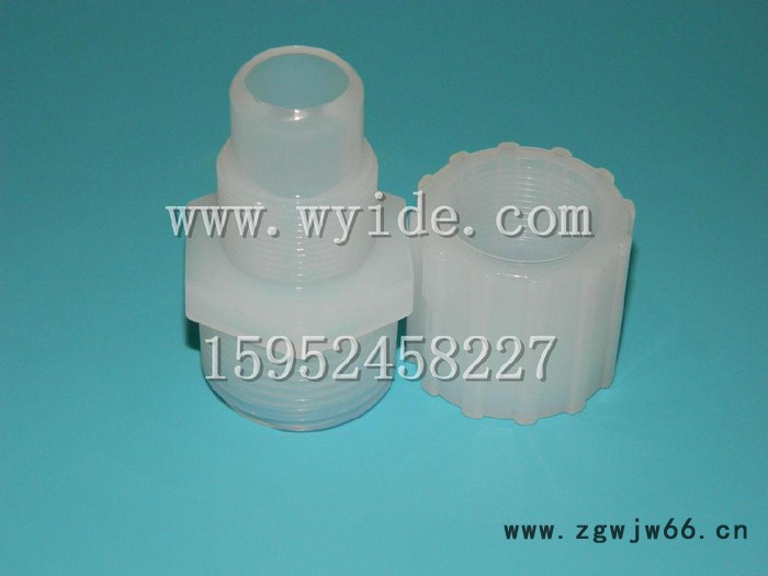 英特格PFA扩口接头液压接头PFA直通三通 PFA弯头晶片清洗机配件图8