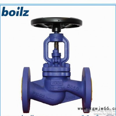 阀门直销 手动德标升降式单向直通式法兰式不锈钢止回阀dn10