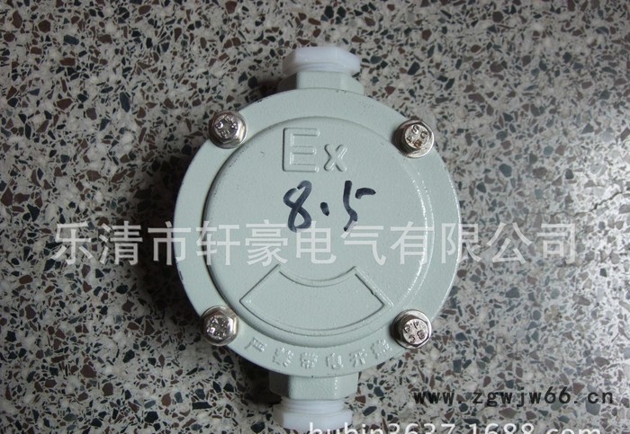 供应AH6分 3/4 DN20 防爆直通两通接线盒 防爆电气图3