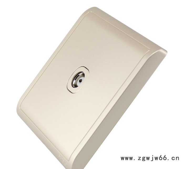 施耐德 E8231TV_WG 丰尚 单联75&Omega;电视插座(直通贯穿连接型)图3