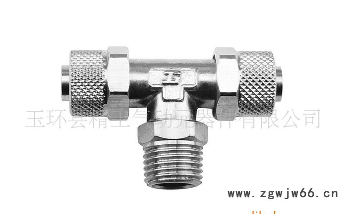 XJMS系列快拧式/锁母式气动管接头（直通、直角、三通、穿板图2