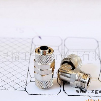 XJMS系列快拧式/锁母式气动管接头（直通、直角、三通、穿板