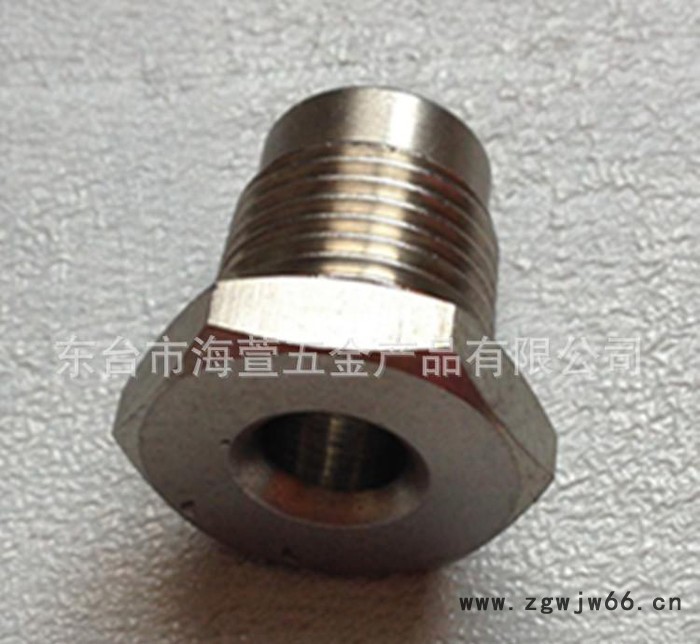 不锈钢密封螺母 锁紧密封螺母 防松防滑螺母 直通外螺纹图2