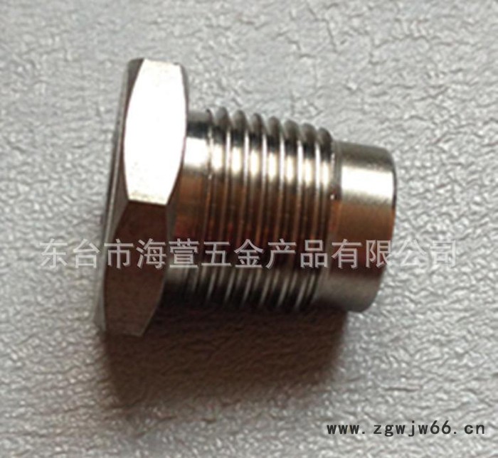 不锈钢密封螺母 锁紧密封螺母 防松防滑螺母 直通外螺纹图3