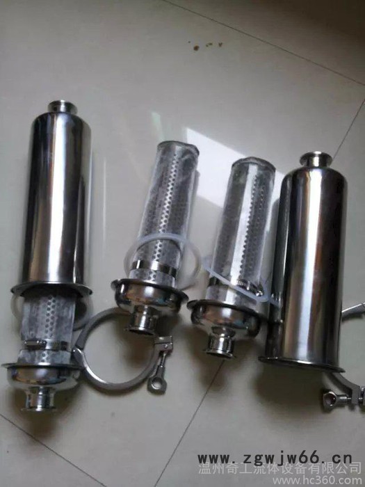 直销卫生级直通式过滤器 不锈钢管道过滤器 滤芯滤网100目3图2
