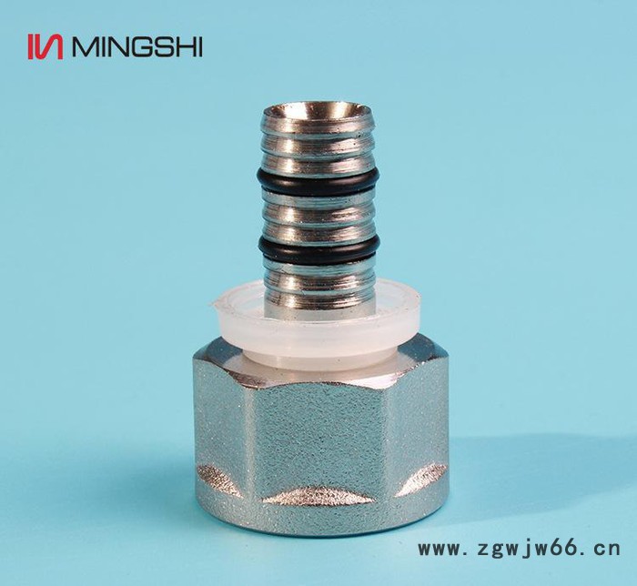 铭仕 铝塑管卡压式管件 pex卡压式内牙直通 S16*1/2图3