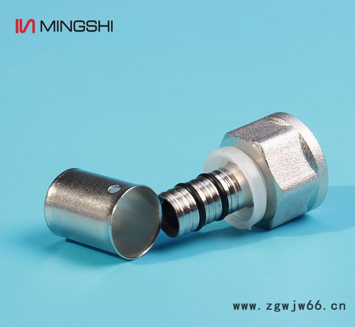 铭仕 铝塑管卡压式管件 pex卡压式内牙直通 S16*1/2图2