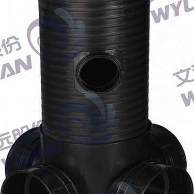 文远牌塑料检查井品质高，价格低，生产厂商规模大，实力强450*300直通井