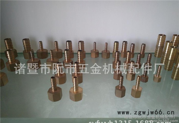 铜外丝宝塔插管接头 外螺纹直通接头 快速接头 气动接头 软管图2