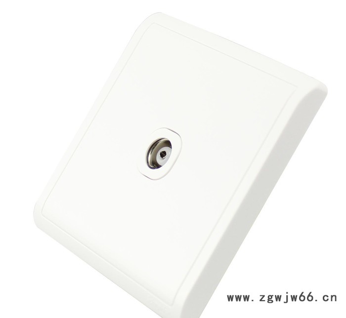 施耐德E8231TV 丰尚单联75Ω电视插座(直通贯穿连接型图3