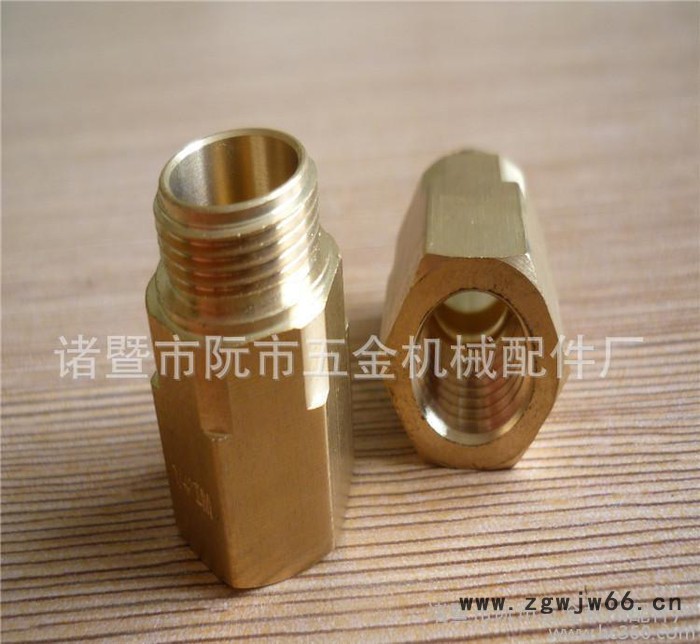 非标定制内外丝铜直接  变径 异径内外丝直通接头 机械配件图3