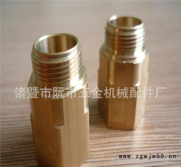 非标定制内外丝铜直接  变径 异径内外丝直通接头 机械配件图2