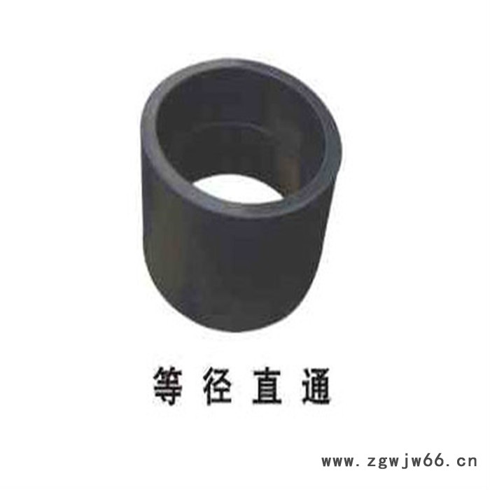 专业供应PE承插式等径直通 PE等径直接 HDPE热熔承插式管件图2