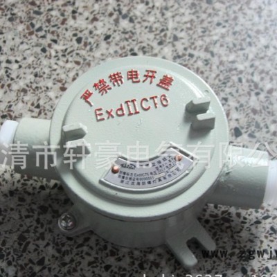 供应**C级-AH-二平CT6直通1/2 四分内径是DN15防爆接线盒