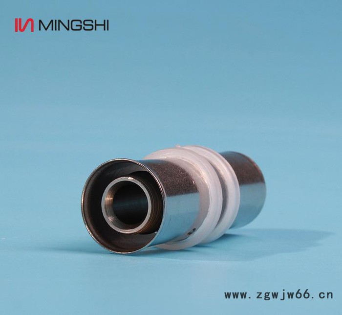 铭仕 铝塑管卡压式管件 天然气卡压式等径直通s1216 铜管图3