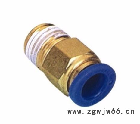 炬善 气管快速接头气管快速接头PC8-02螺纹直通4-M56-01/10-03/12-04快插铜气动图3