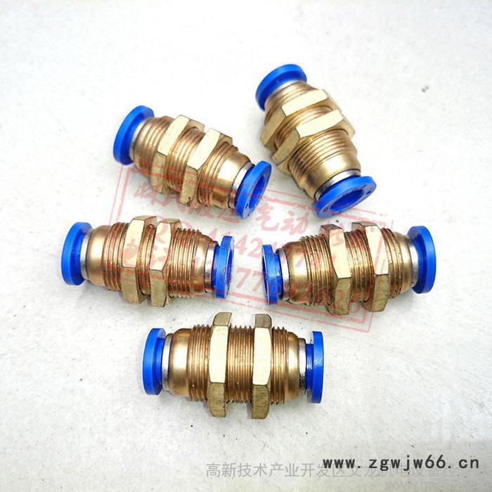 PM-4隔板直通PM-6快插接头PM-8气管接头PM10/12MM气动接头图2