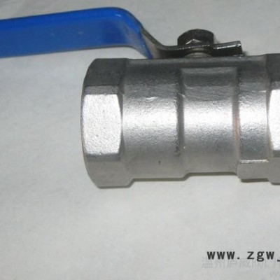 生产厂家直接供应4分304 一片式球阀 内螺纹 直通式规格齐全发货及时材质正宗手动低压阀门