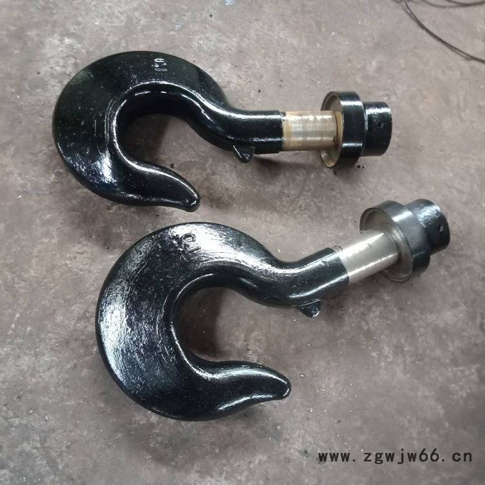钩头 不锈钢吊钩 3T5T锻造钩头 国标加厚起重机吊钩双梁钩头图2