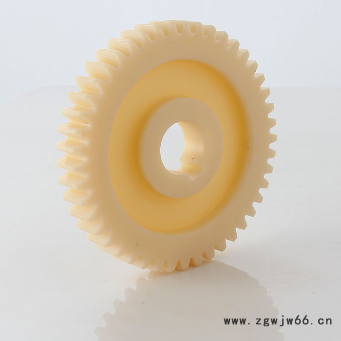 铭泽直供MC尼龙含油齿轮 耐磨塑料齿轮加工斜伞塑胶齿轮传动件 尼龙齿轮图5