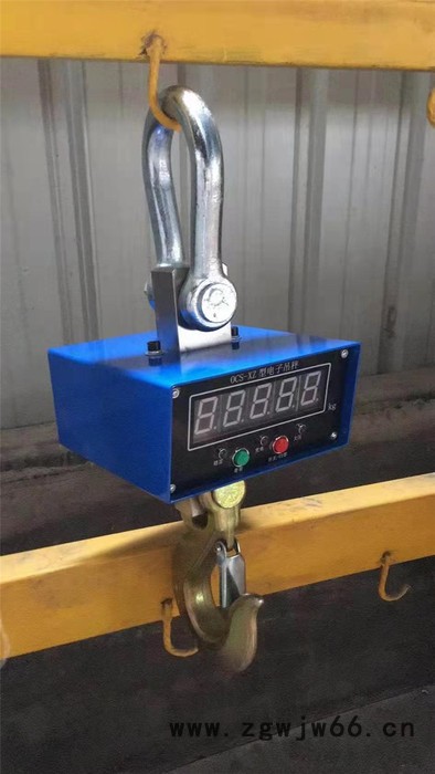 吊钩秤 直视电子吊钩秤 无线吊钩秤 吊钩秤生产厂家 吊钩秤价格；采用传感器和仪表；美观大方，经久耐用图2