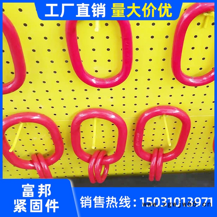 富邦 美式环眼吊钩 S型起重吊钩大开口钩 宽口钢丝绳货柜吊钩图3