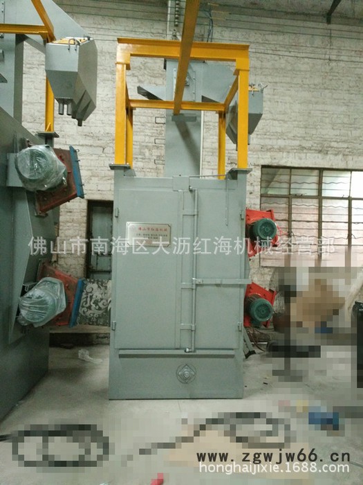金属橱柜哑光翻新专用吊钩式抛丸机 佛山吊钩式抛丸机图2