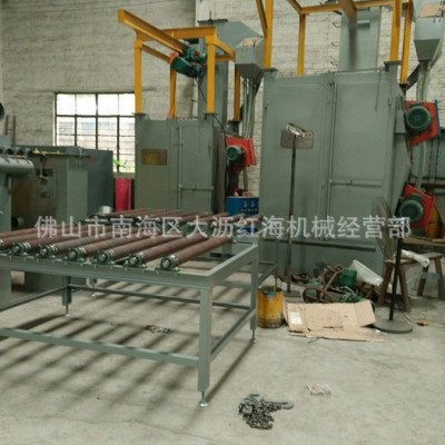 金属橱柜哑光翻新专用吊钩式抛丸机 佛山吊钩式抛丸机