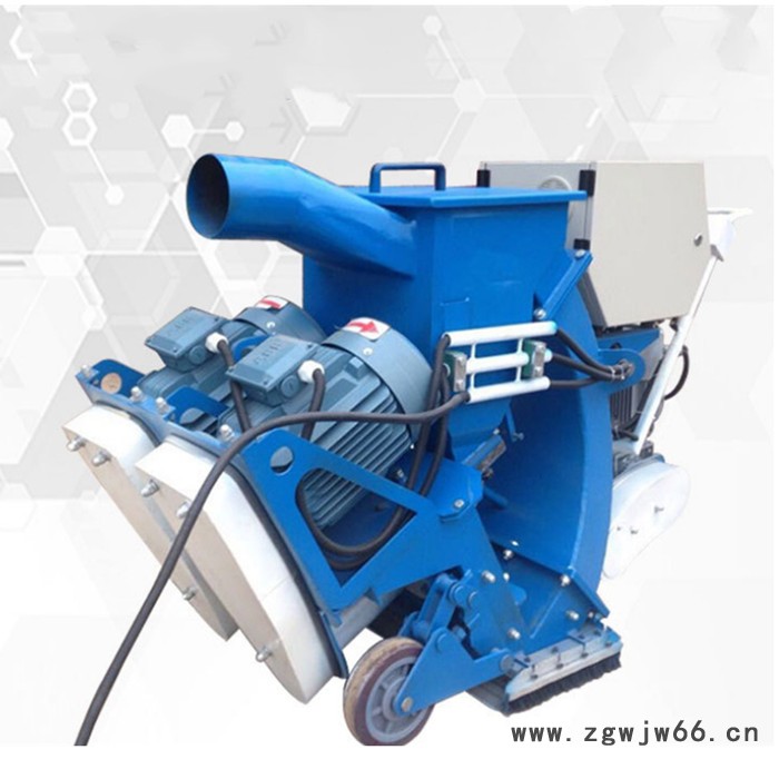 河南许昌市双吊钩式全自动抛丸机吊钩式抛丸机钢板抛丸机图2