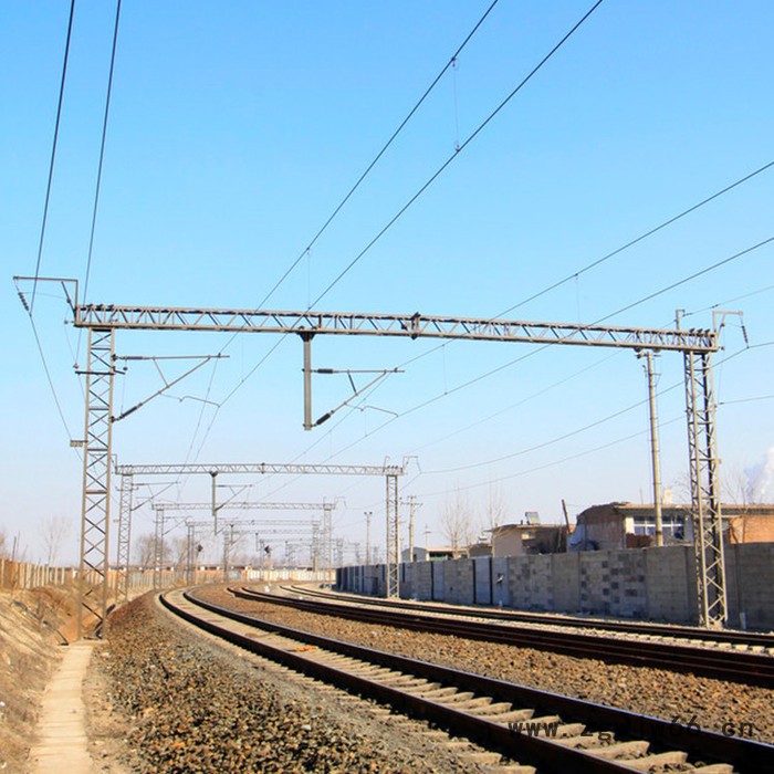 路捷   铁路接触网钢柱 铁路电气化接触网   角钢格构式钢柱  电气化铁路接触网钢柱图5