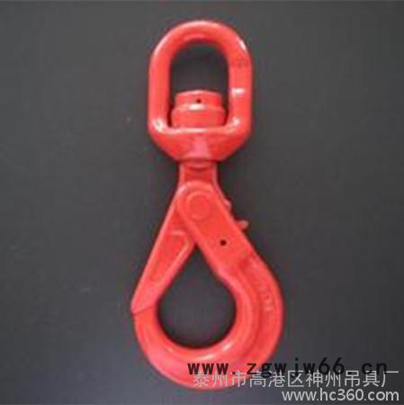 神州吊具 旋转自锁钩 旋转安全钩 G80欧式旋转安全钩 360旋转钩  保险吊钩**图5