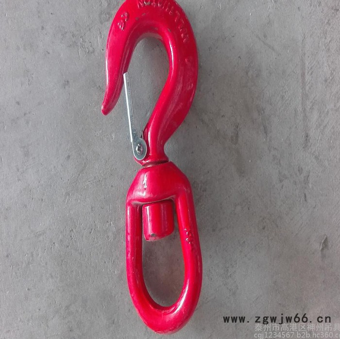 神州吊具 旋转自锁钩 旋转安全钩 G80欧式旋转安全钩 360旋转钩  保险吊钩**图8