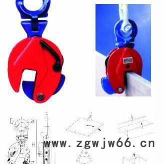 供应神州SW707 翻转钢板起重钳 钢板吊钩**图4