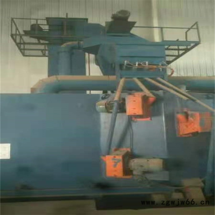 飞拓出售1220钢结构二手通过式抛丸机 打砂机 吊钩式 履带式 抛丸清理机图2