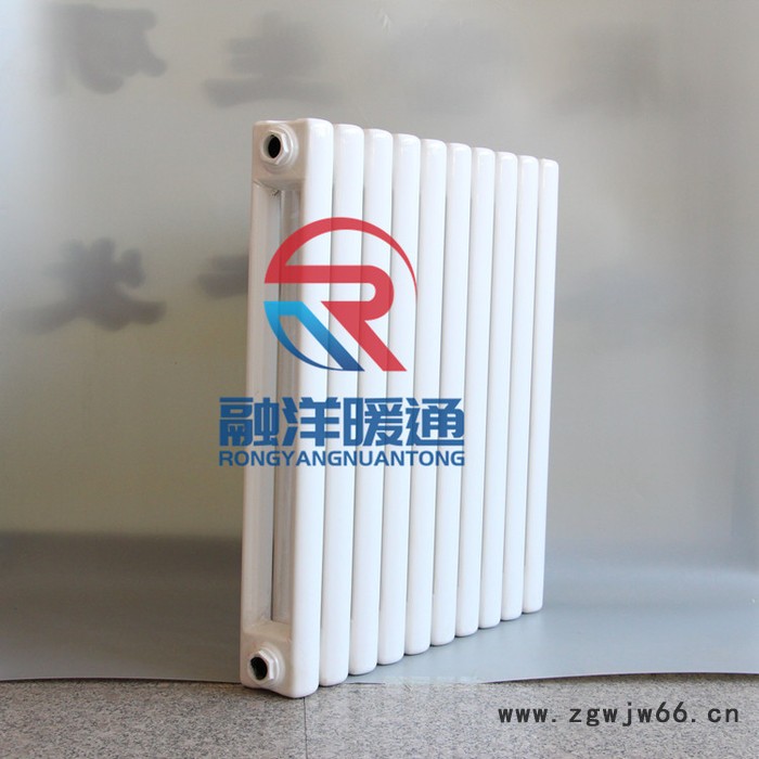 钢制柱型暖气片生产定制 双水道暖气片 钢二柱暖气片 钢柱暖气片 融洋暖通长期供货图5
