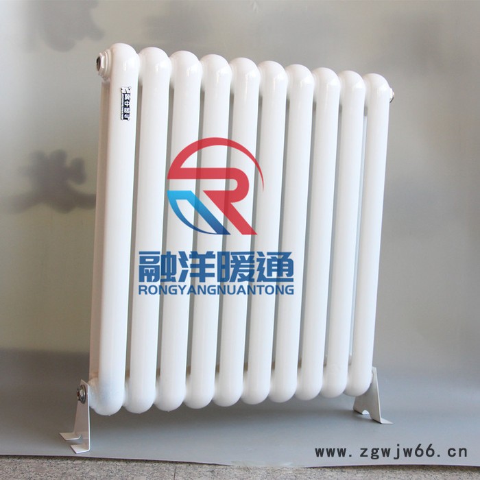钢制柱型暖气片生产定制 双水道暖气片 钢二柱暖气片 钢柱暖气片 融洋暖通长期供货图4