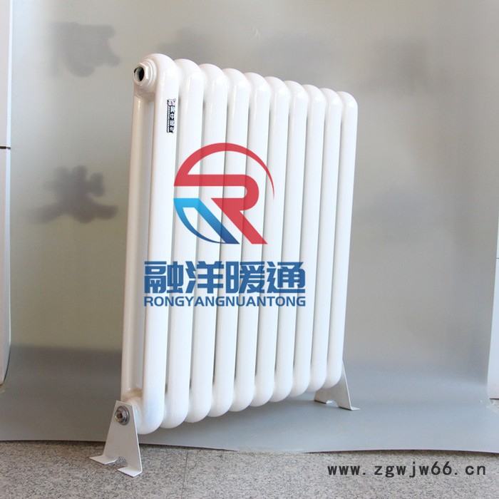 钢制柱型暖气片生产定制 双水道暖气片 钢二柱暖气片 钢柱暖气片 融洋暖通长期供货图3