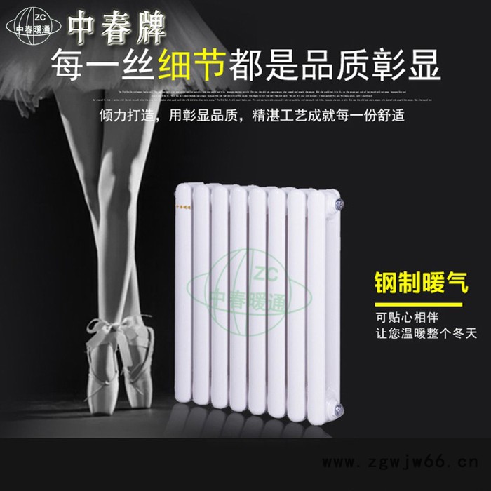 供应钢二柱暖气片 中春牌钢柱暖气片 钢制暖气片 中春牌 GZ206图5