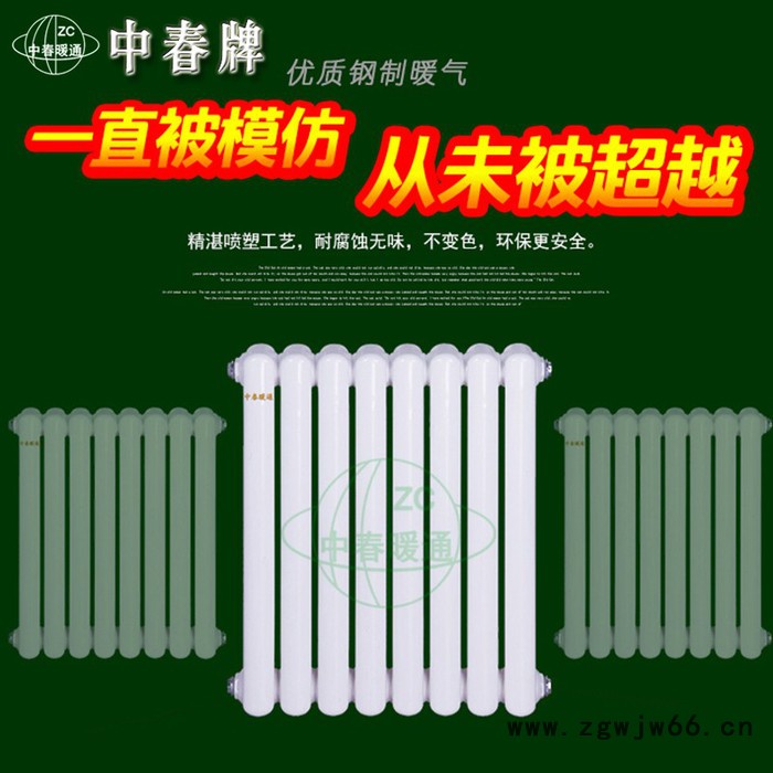 供应钢二柱暖气片 中春牌钢柱暖气片 钢制暖气片 中春牌 GZ206图2