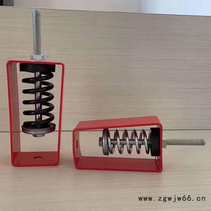 XHS型吊式弹簧减震器 减震吊钩 风机盘管减震器 荣美机械图2