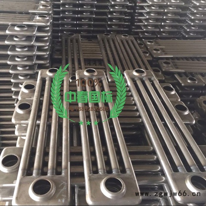 中春牌 GZ414  钢四柱暖气片 钢柱暖气片 钢制暖气片图2