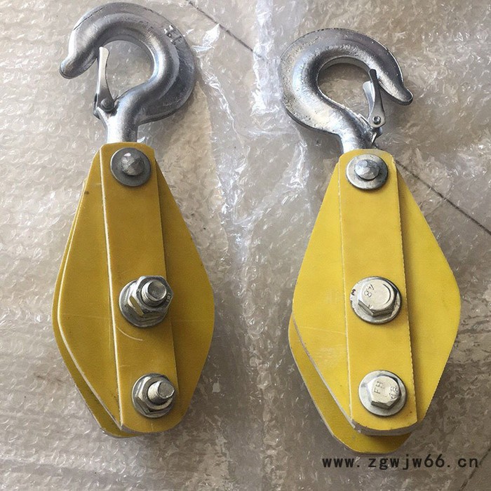 【恒龙】起重滑轮1/2/3/5/8/10/16吨_起重吊环滑轮组 小滑车起重吊钩吊滑轮图5