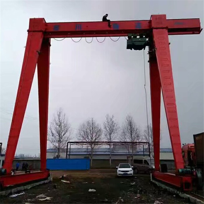 电动单梁龙门吊  电动葫芦单梁龙门吊  MG双主梁吊钩门式起重机图3